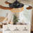 48 inch Retractable Ceiling Fan with Lights and Remote