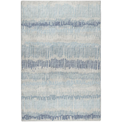 Premium Machine Washable Dream Shag Loops and Lines Rug