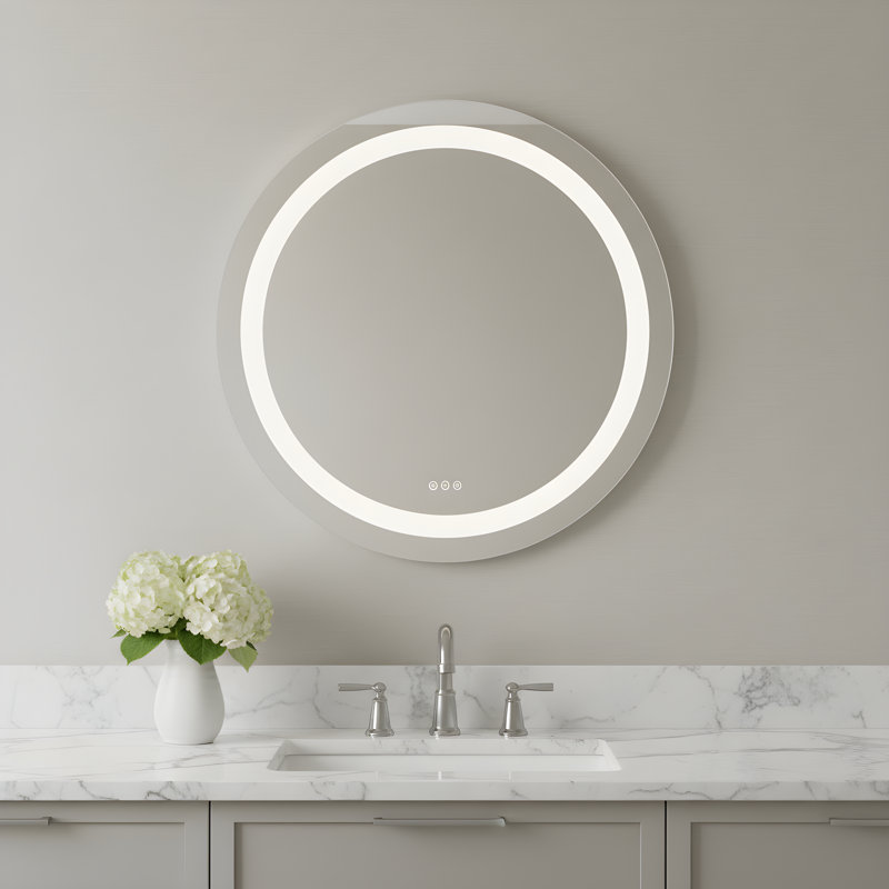 Mera Round Mirror 36x36 from Generation Lighting , 36" x 36"