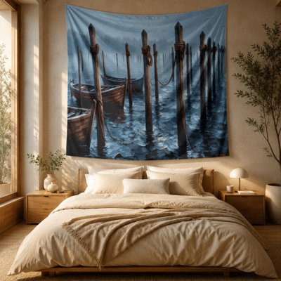 Tapisserie murale nautique