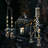 Courtly Check Medium Pillar Candlestick-106722562
