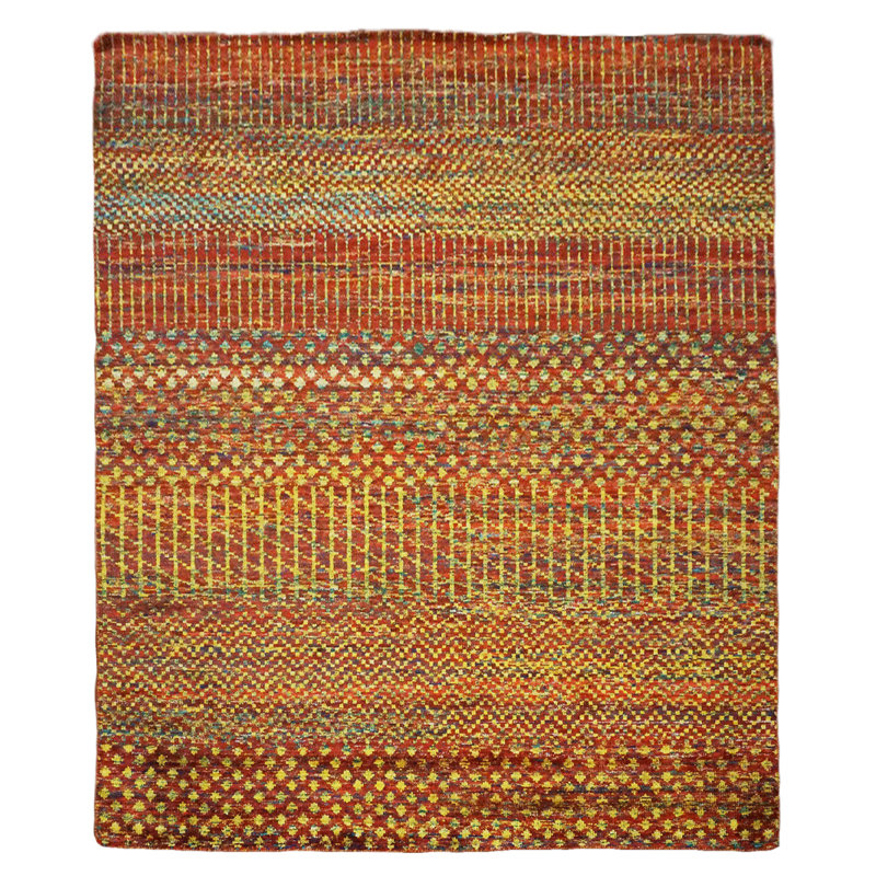8 x 10 soie de bambou moderne
