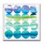 « circle abstract blue colorfields i », reproduction d’image sur toile-48413326-48413328