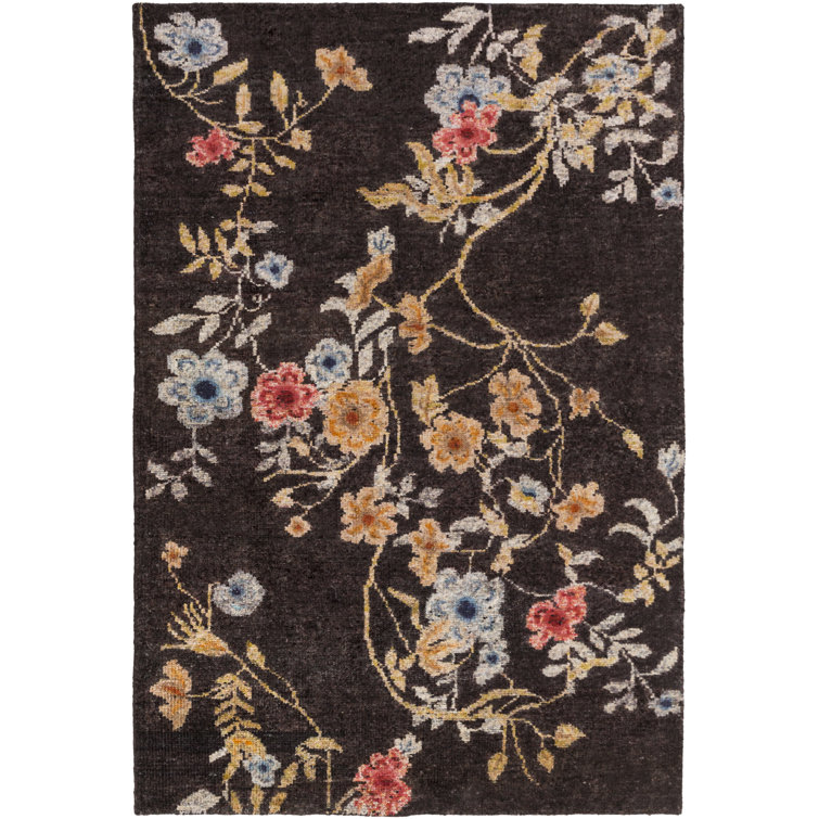 Pippin Silk Floral Indoor Rug