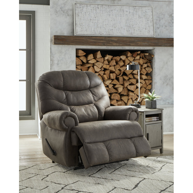 Gennette Faux Leather Recliner
