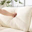 Lit modulaire en L, ou lit d'invité, coussins en chenille beige de 22 po, velours côtelé, structure en bois convertible en tissu velours côtelé,