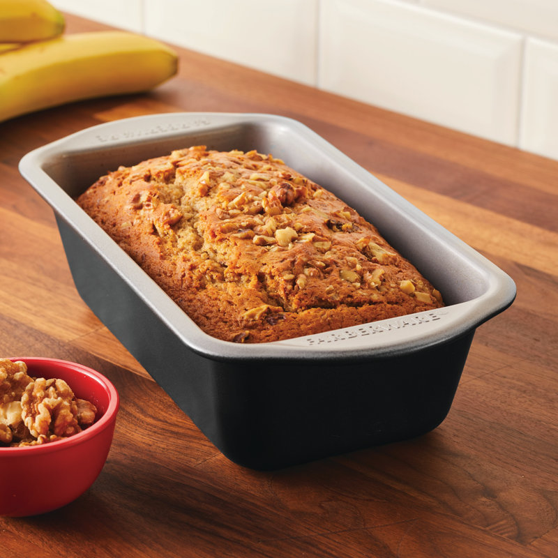 Farberware Disney Bake with Mickey Nonstick Loaf Pan / Meatloaf Pan, 9 Inch x 5 Inch, Black