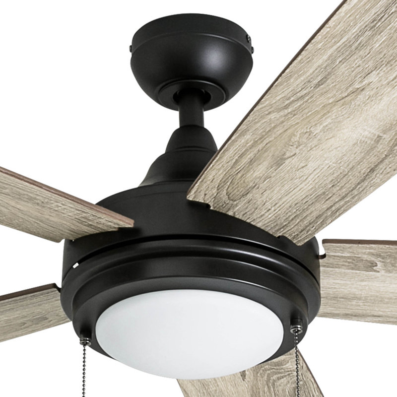 Ventnor 52" Ceiling Fan with LED Lights, Espresso Bronze