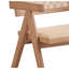 2 pièces avec accoudoirs naturels - Paire de chaises légères et d'extérieur pour une assise élégante