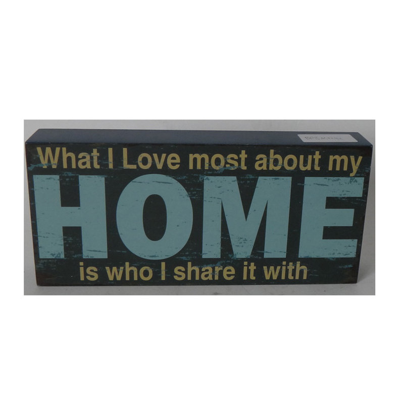 Plaque décorative Glaab Home