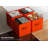  Sorbus 6 Pack 13 Inch Foldable Storage Cubes with Handle- for Organizing Home, Shelves, Nursery, Playroom, Closet and More, Orange-108988930