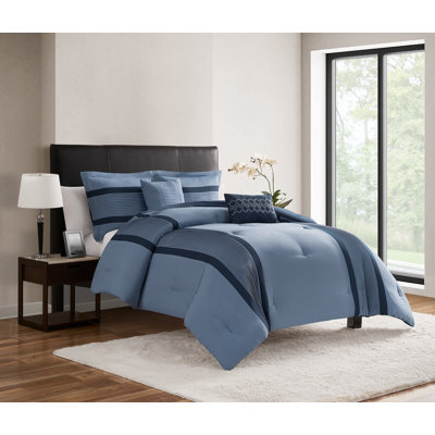 Hamden Pleated Comforter Set