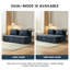 2 Seater Chenille Sofa Bed