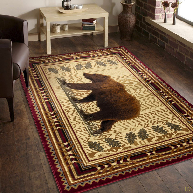7 pi. 10 po X 10 pi 3 po Tapis Lodge, Rectangle 7 pi 10 po x 10 pi 3 po