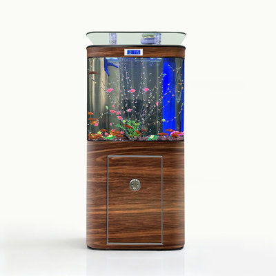 Réservoir d'aquariums carrés avec filtre supérieur