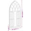 Ville Metal Flat Wall Mirror-339385085-339385027
