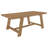 Rectangular Trestle Base Dining Table