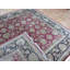 Tapis de zone en laine 8 pi 10 po x 9 pi 2 po one-of-kind à la main noué la bourgogne Bearfield