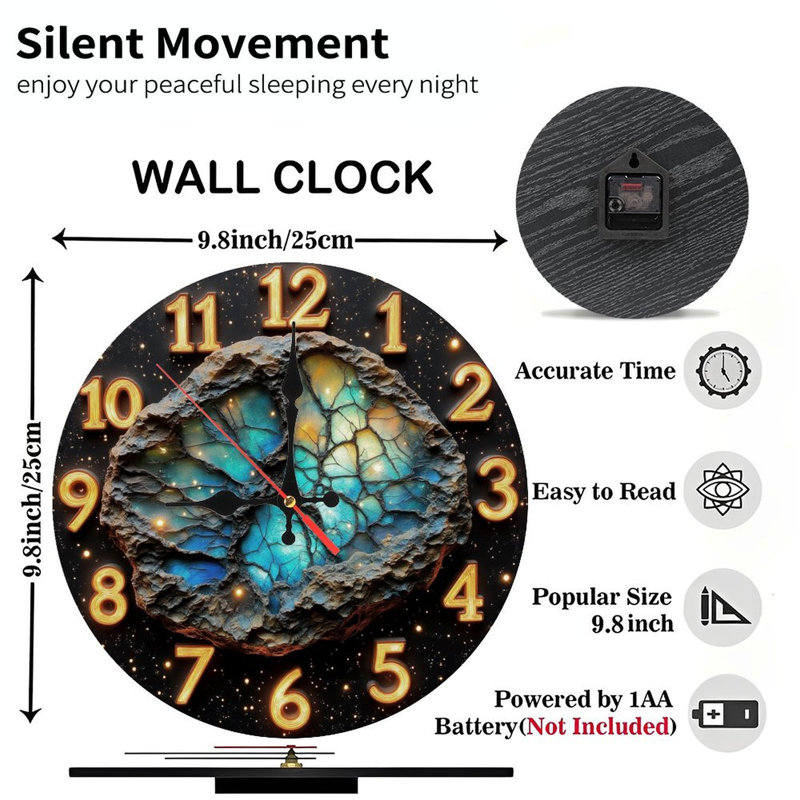Horloge Cosmic Geode