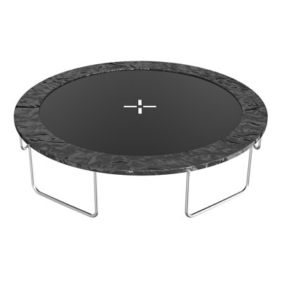 Coussin de cadre AOTOB compatible avec un trampoline rond de 12 pi
