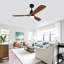 Hot Ventilateur de plafond moderne avec 3 pales en bois massif, télécommande et moteur à courant continu avec DEL à intensité variable-2061102927-2061102924-2061102923