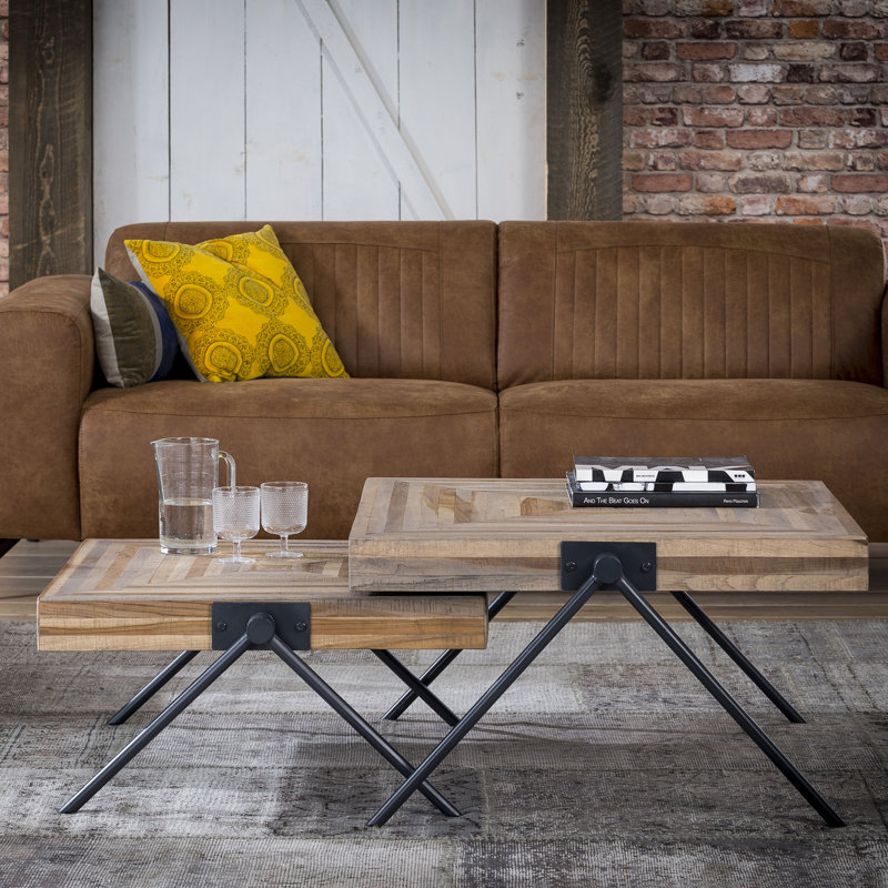Himmelmann Four Leg Coffee Table, 33cm H x 70cm L x 70cm W