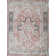 Antique Loom Rust/Black Polyester powerloom Area Rug