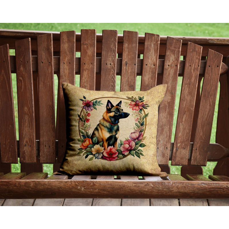  Polyester Indoor/Outdoor Throw Pillow, 14" H x 14" W x 3" D