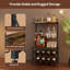 Wine Glass Rack Brown