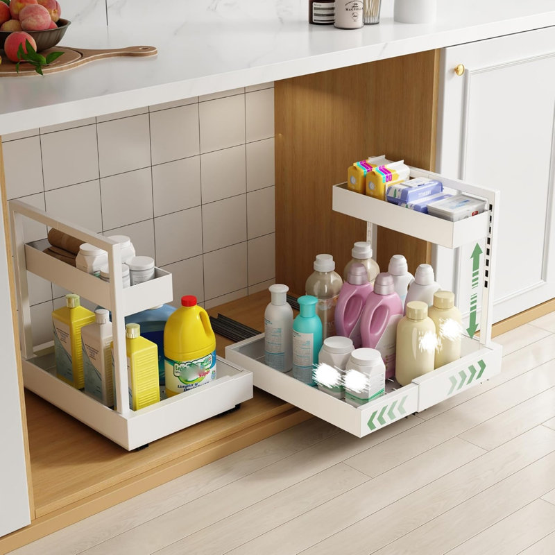 Steel Under Sink Organiser