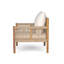 [Set of 2] Modern Outdoor Woven Lounge Chair