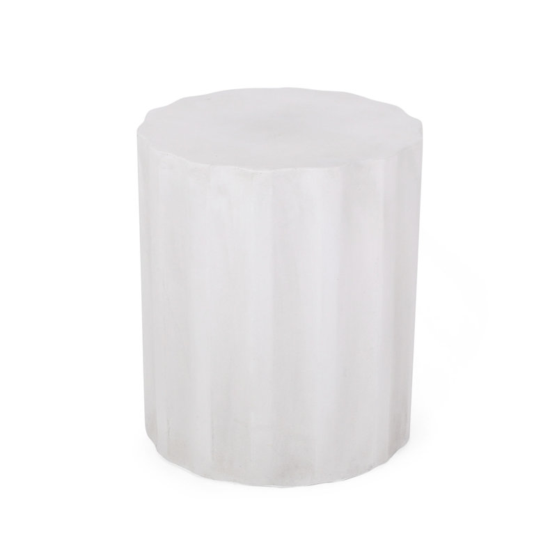 Outdoor LightWeight Concrete Side Table
