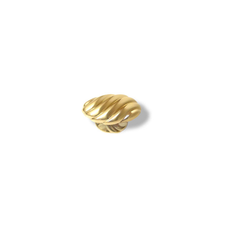 Circle Knob, Sterling Brass