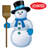 Paper Christmas Jointed Figures