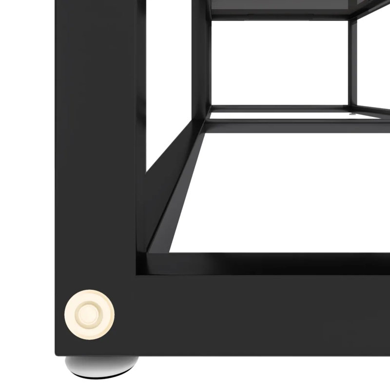 Eliahna Unfinished TV Stand for TVs up to 70", 40.5cm H x 140cm L x 40cm W, Black