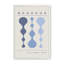 «Blue Retro Bauhaus», affiche I-347098584-347098603