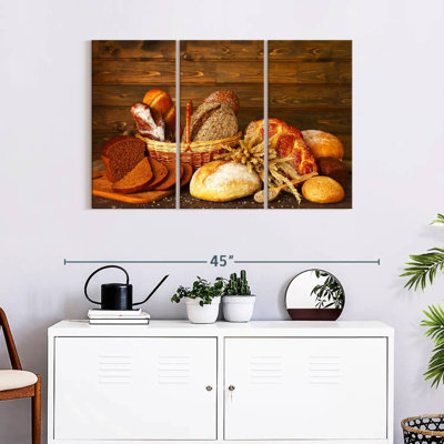 «Bread Assortment», reproduction d'art sur toile