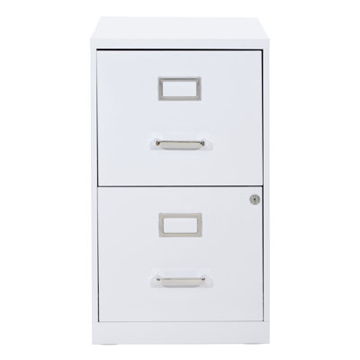 14.25'' Wide 2 -Drawer Steel File Cabinet