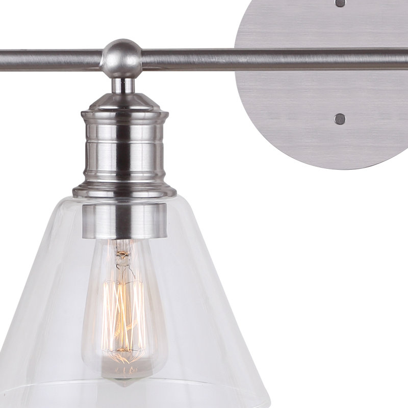 Larken 4 - Light Dimmable Vanity Light, Brushed Nickel