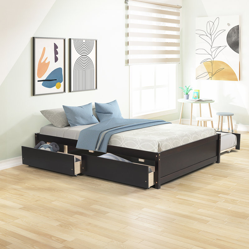 Lit plateforme Keegin, Espresso