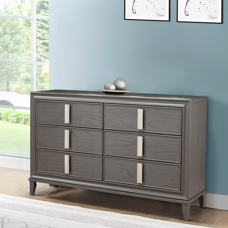 Commode double 6 tiroirs