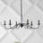 Wicklow Bohemian Farmhouse Iron LED Chandelier-747549267-803211566