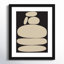 Zen River Rocks Black And Tan by The Creative Bunch Studio-1464410863-1464410870
