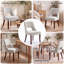 Chaise de salle à manger rembourrée Arlene-129872508