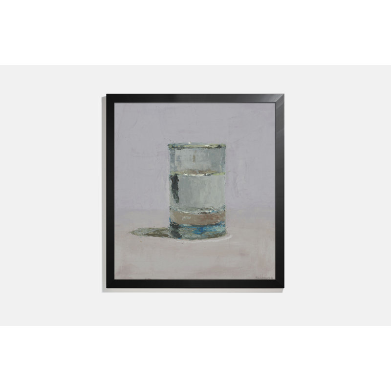 Rugged Water Print by Brian Blackham, Black