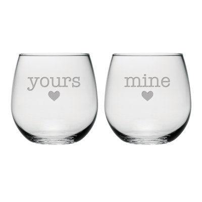 Hanniah 16.75 oz. Wine Glass Set