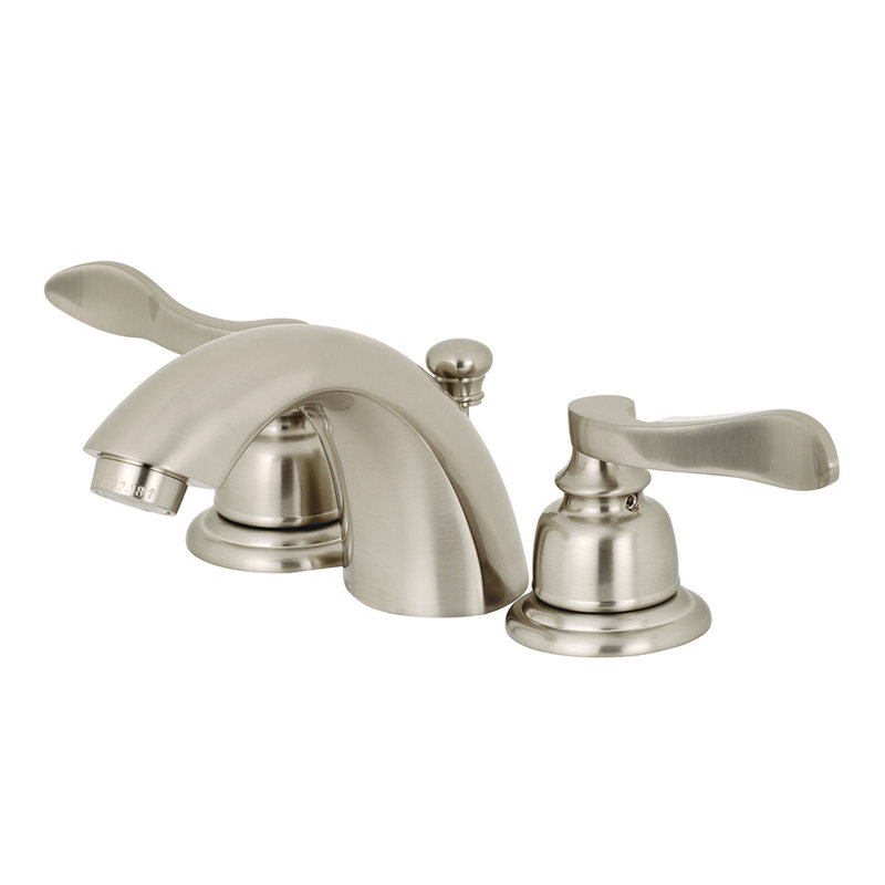Robinet de salle de bain Kingston, Nickel brossé