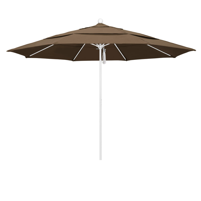 Parasol de marché 11 pi Silva, Pierre noire, Cacao