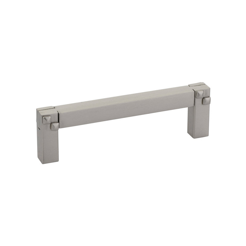 Poignée d'armoire Emtek, Nickel satiné, 3.5"