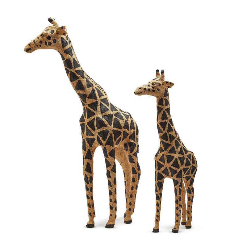 Set Of 2 Standing Giraffe